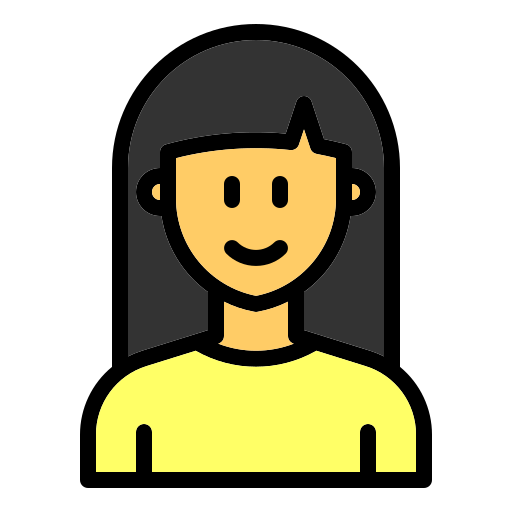 Girl Generic Outline Color icon