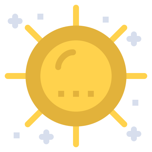 sol Flatart Icons Flat icono