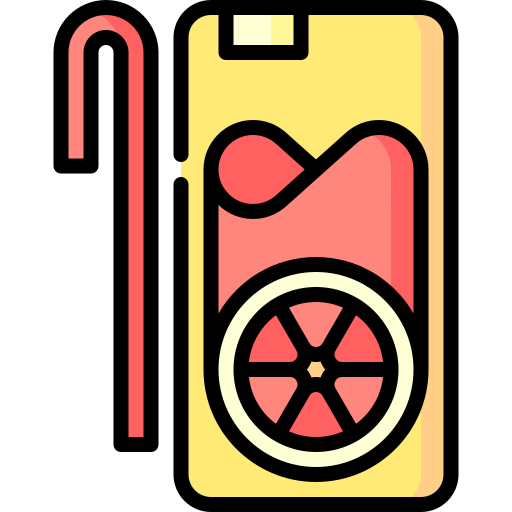 caja de jugo Special Lineal color icono