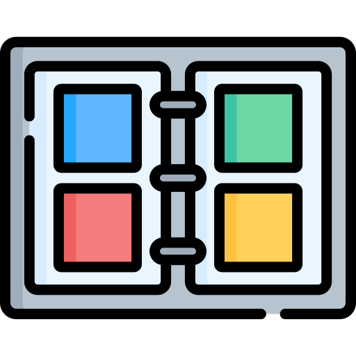 사진 앨범 Special Lineal color icon