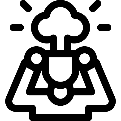 frustration Basic Rounded Lineal Icône