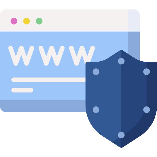 seguridad web Special Flat icono