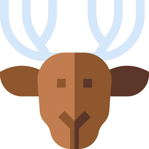 ciervo Basic Straight Flat icono