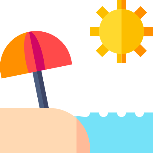 spiaggia Basic Straight Flat icona