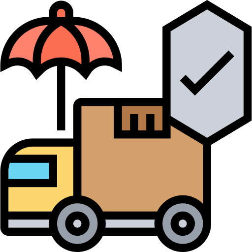 Delivery insurance Meticulous Lineal Color icon