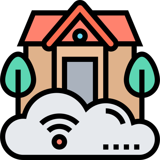 Smart home Meticulous Lineal Color icon