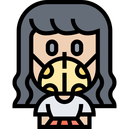 Hygiene mask Meticulous Lineal Color icon