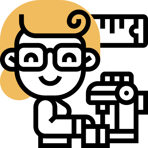 Dressmaker Meticulous Yellow shadow icon