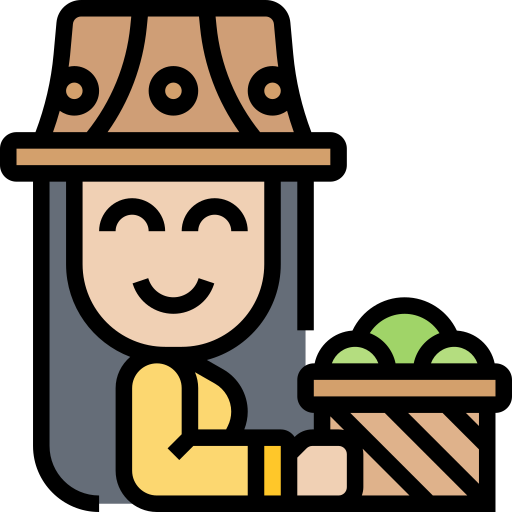 Farmer Meticulous Lineal Color icon