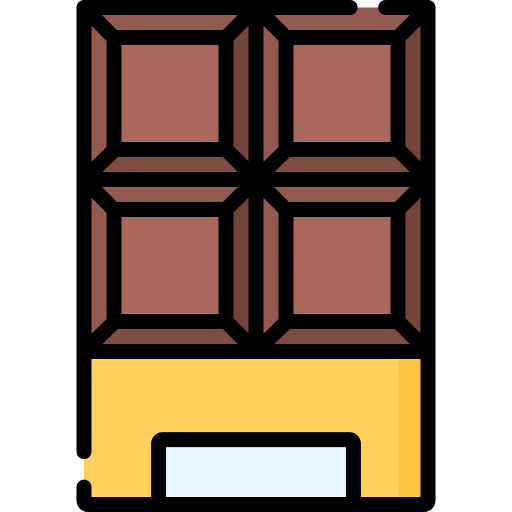 Плитка шоколада Special Lineal color иконка