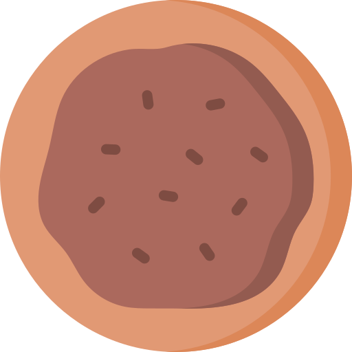 Chocolate cake Special Flat icon
