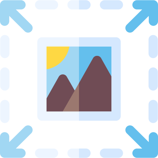 Scale Basic Rounded Flat icon