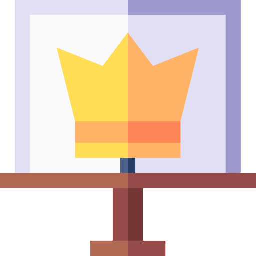 クラウン Basic Straight Flat icon