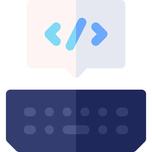 Coding Basic Rounded Flat icon
