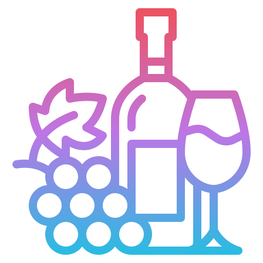 vino Iconixar Gradient icona