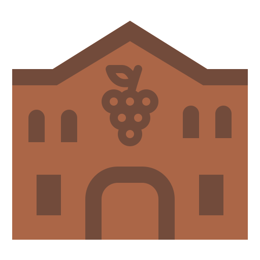 wijnmakerij Iconixar Flat icoon