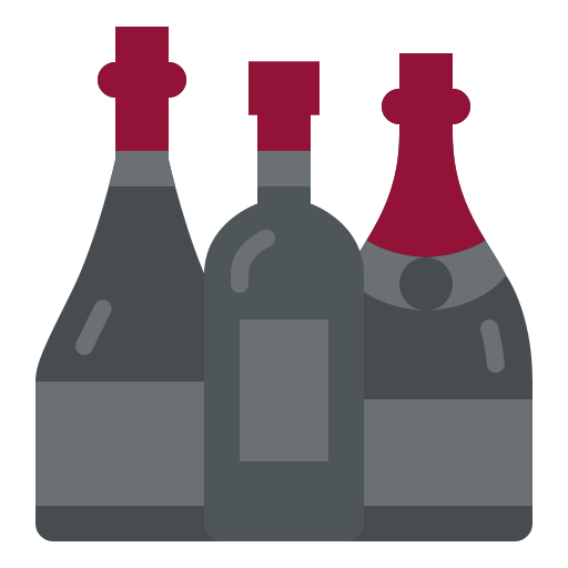 Wine Iconixar Flat icon