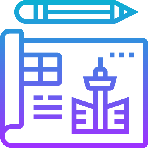 Project plan Meticulous Gradient icon