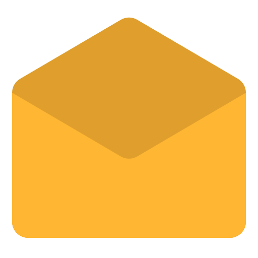 ouvrir l'e-mail Iconixar Flat Icône