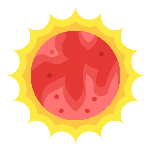 Sun Wanicon Flat icon