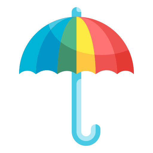 parasol Wanicon Flat ikona
