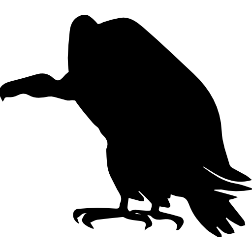 forma di uccello avvoltoio  icona