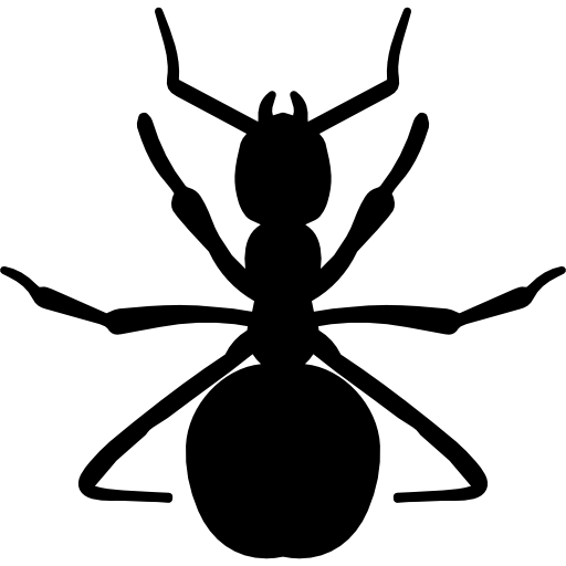 forme de fourmi rouge  Icône