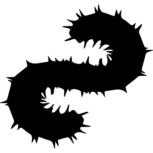 Wooly worm shape  icon