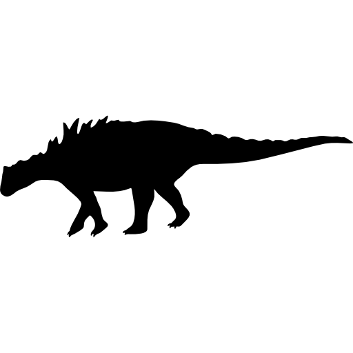 Claosaurus dinosaur animal shape  icon