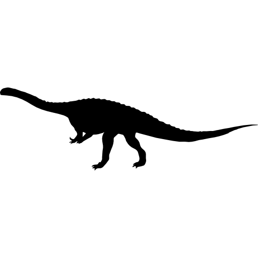 sylwetka dinozaura massospondylus  ikona