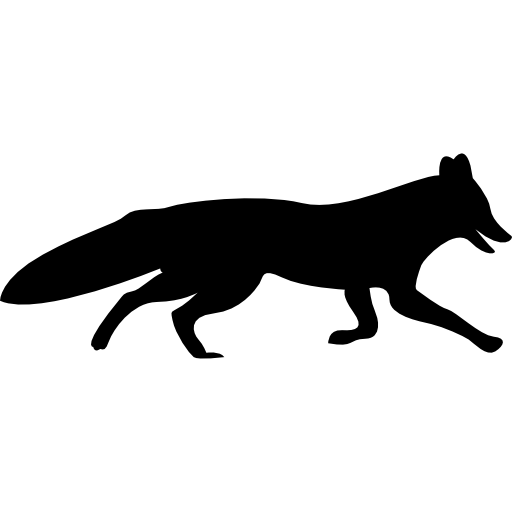 Fox shape  icon