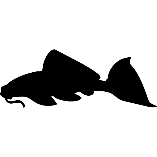 silhueta de peixe  Ícone