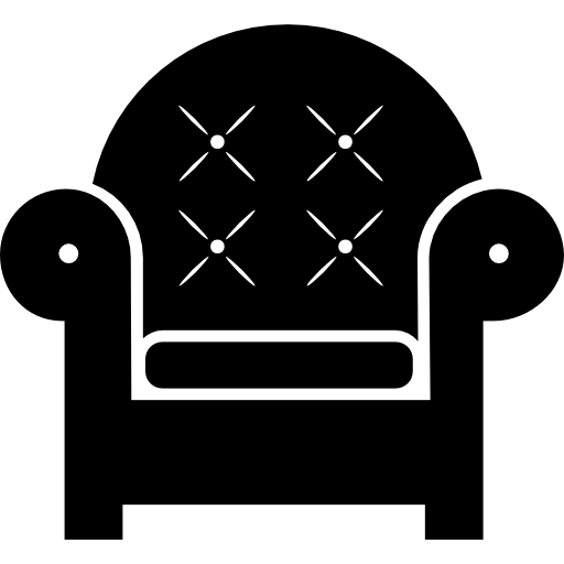 リビングルームのアームチェア  icon
