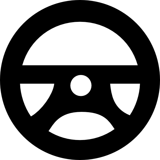 Steering wheel  icon