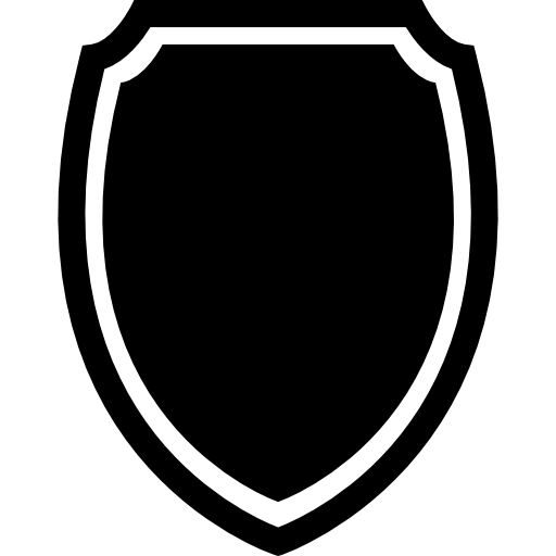 Shield symbol  icon