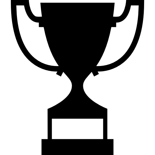 Sportive trophy cup  icon