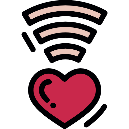 Wifi signal Detailed Rounded Lineal color icon