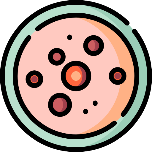 Petri dish Special Lineal color icon