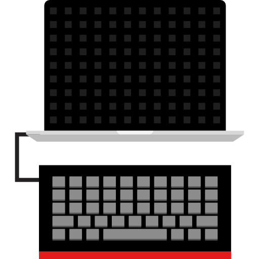 computer portatile Alfredo Hernandez Flat icona