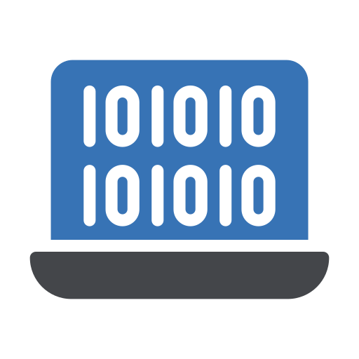Data Generic Blue icon