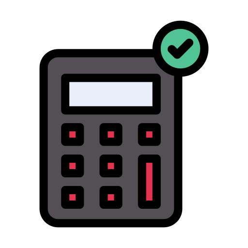 계산자 Vector Stall Lineal Color icon