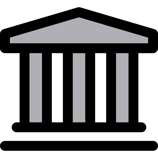 Courthouse Generic Outline Color icon