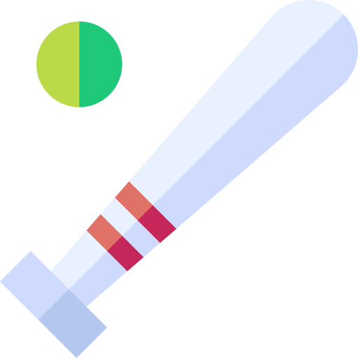 base-ball Basic Straight Flat Icône