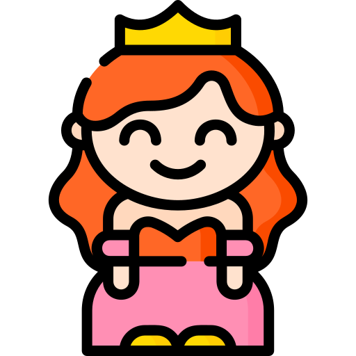 Принцесса Special Lineal color иконка