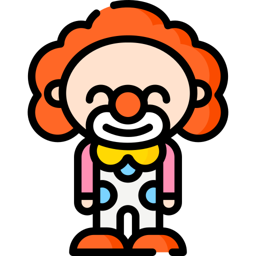 Clown Special Lineal color icon