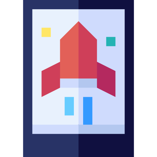 Action game Basic Straight Flat icon