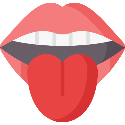 Tongue Special Flat icon