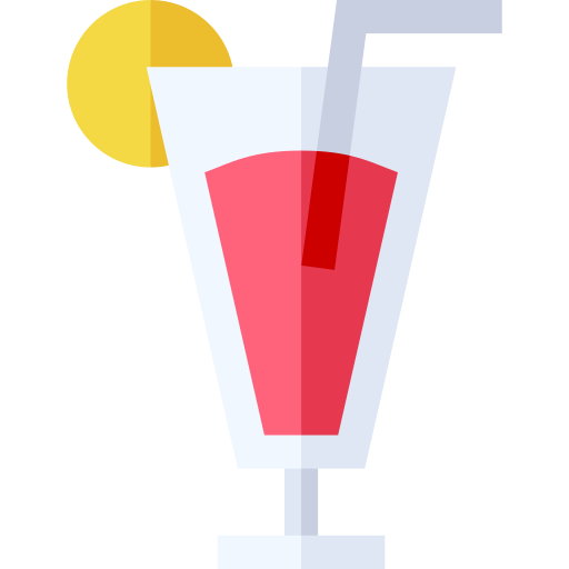 gin fizz Basic Straight Flat icon