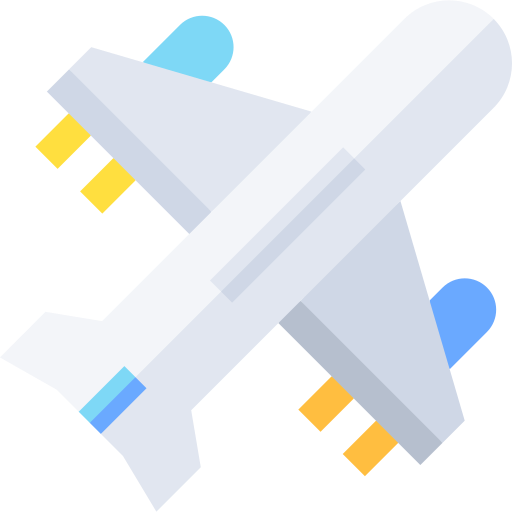 samolot Basic Straight Flat ikona