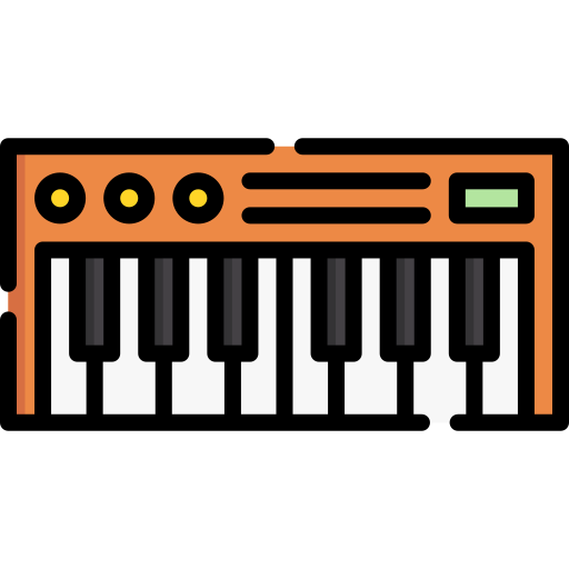 Piano Special Lineal color icon